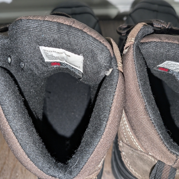 Tamarack Men's Snow Boots Size 11 Water Resistant Thinsulate Suede Leather - Picture 6 of 7